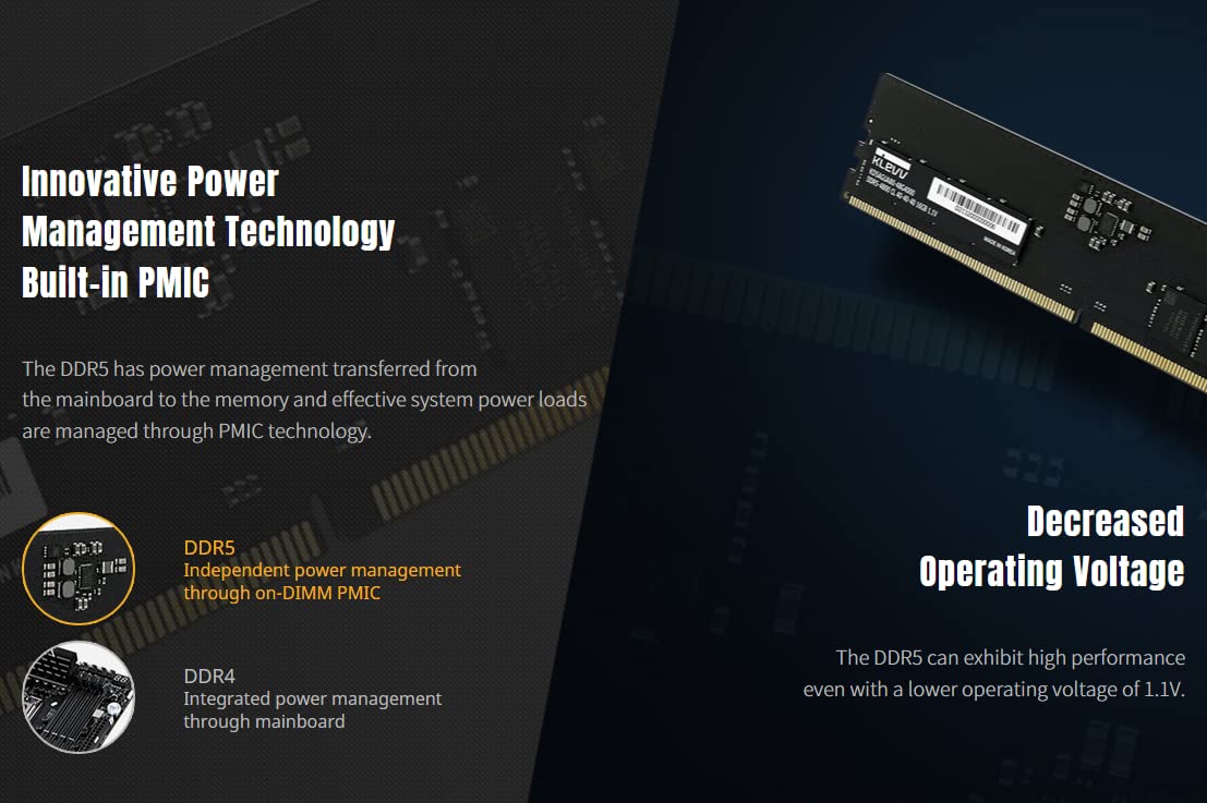 PCパーツ Hynix A-DIE KLEVV DDR5 5600Mhz 16GB x 2 Amazon.in: Buy KLEVV DDR5 32GB (2x16GB) 5600MHz CL46 SODIMM